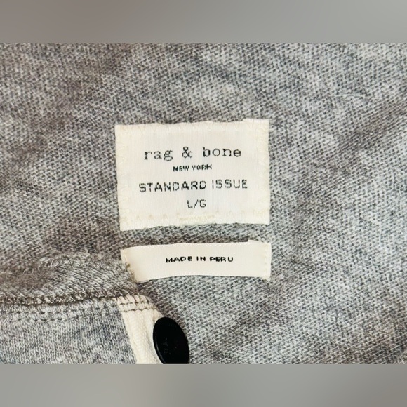 Rag & Bone Mens Shirt Lot Size L Crew & Polo Short & Long Sleeve Standard Issue - Picture 12 of 16